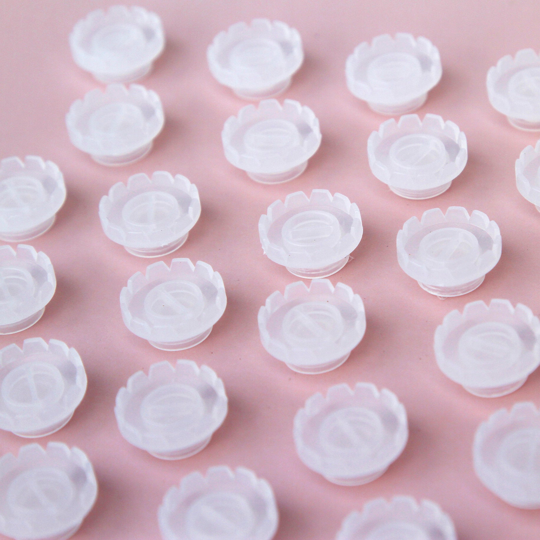 Lash Fan Glue Adhesive Flower Blooming cups (100x pack) - LASH V