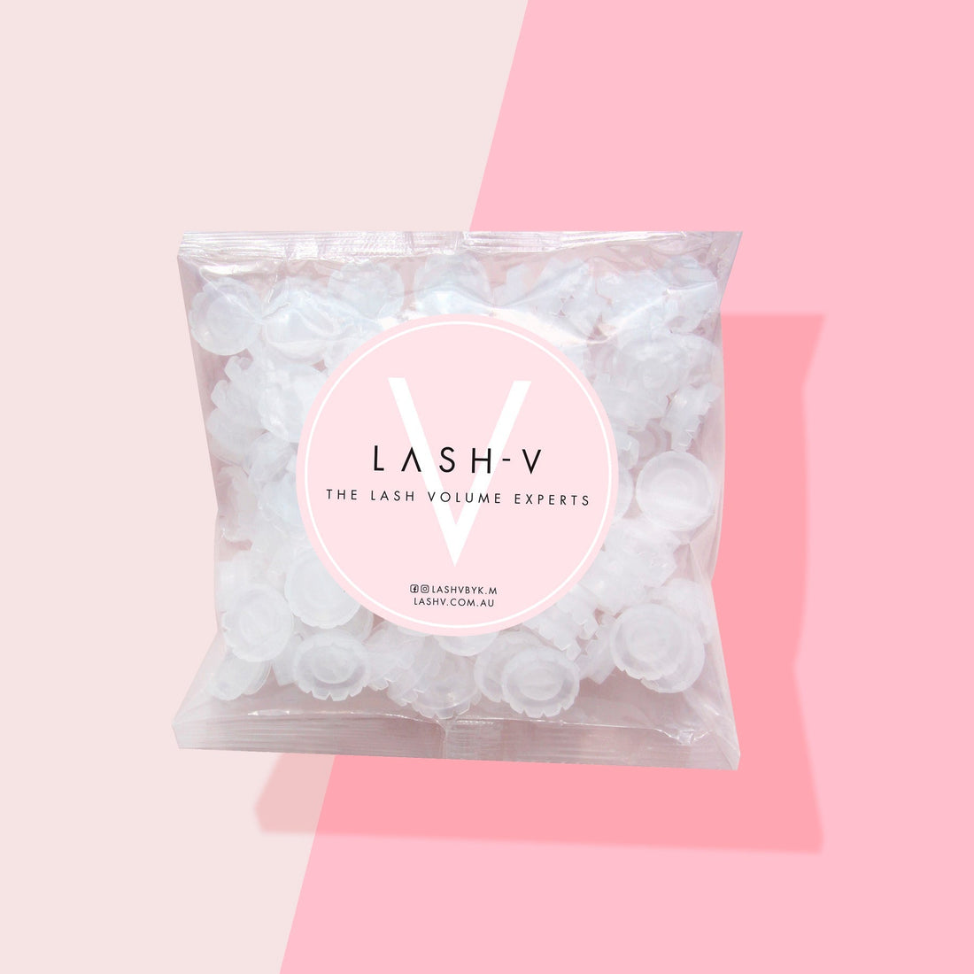 Lash Fan Glue Adhesive Flower Blooming cups (100x pack) - LASH V