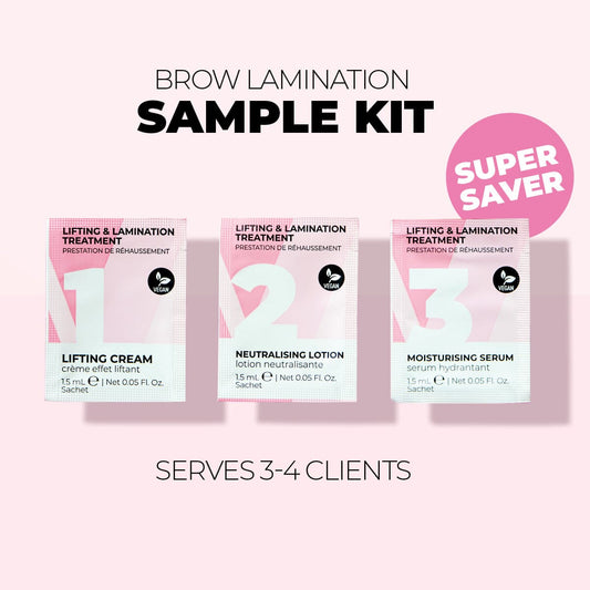 Lash Lift & Brow Lamination Sample Kit