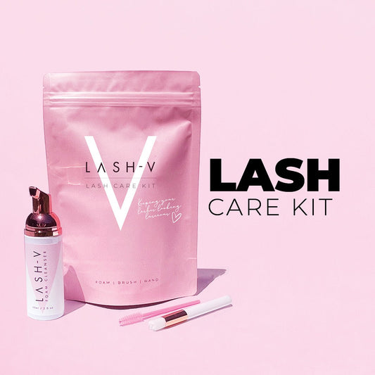 Lash Shampoo Kit - Lash Shampoo + Lash  Brush + Mascara Wand .