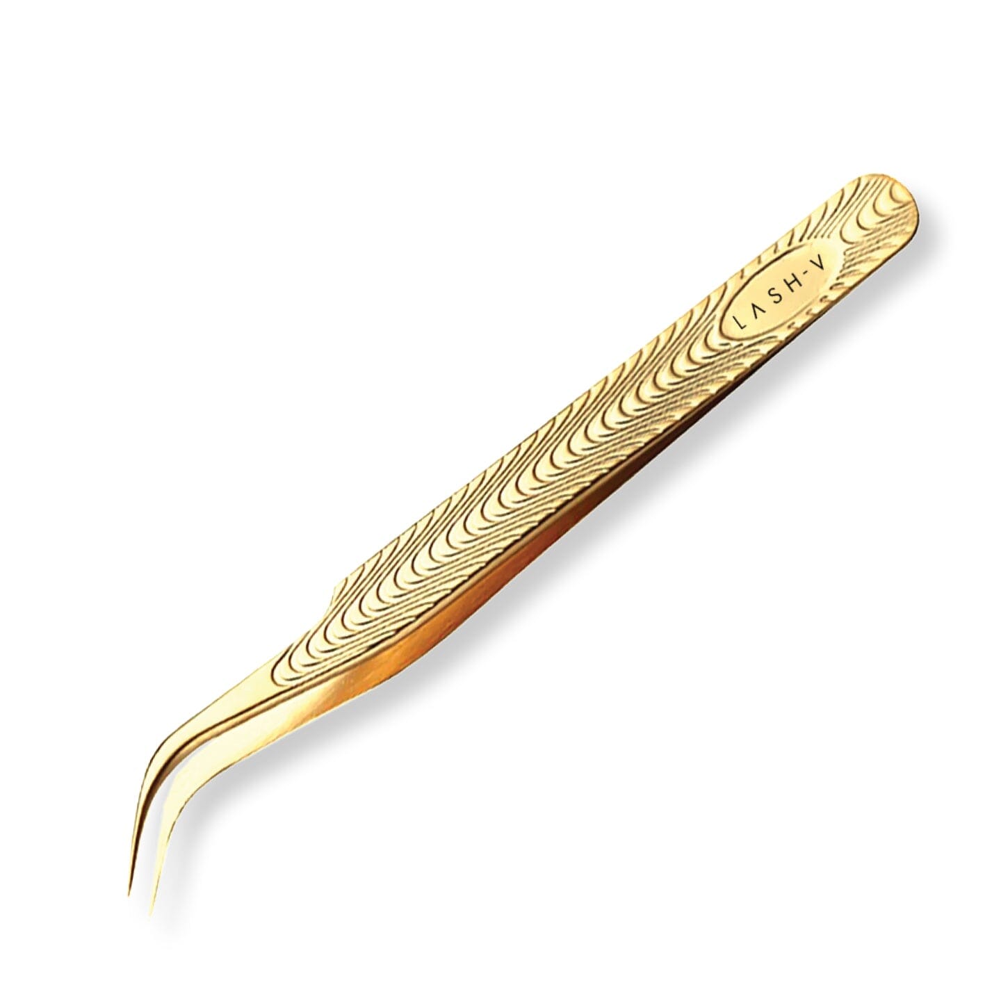 Luxe Gold Tweezers - Crane #4 - LASH V