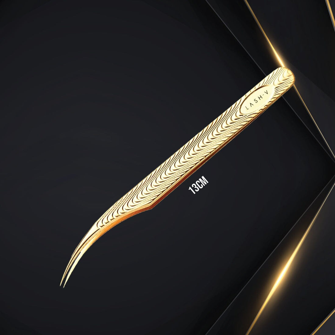 Luxe Gold Tweezers - Isolation #6 - LASH V