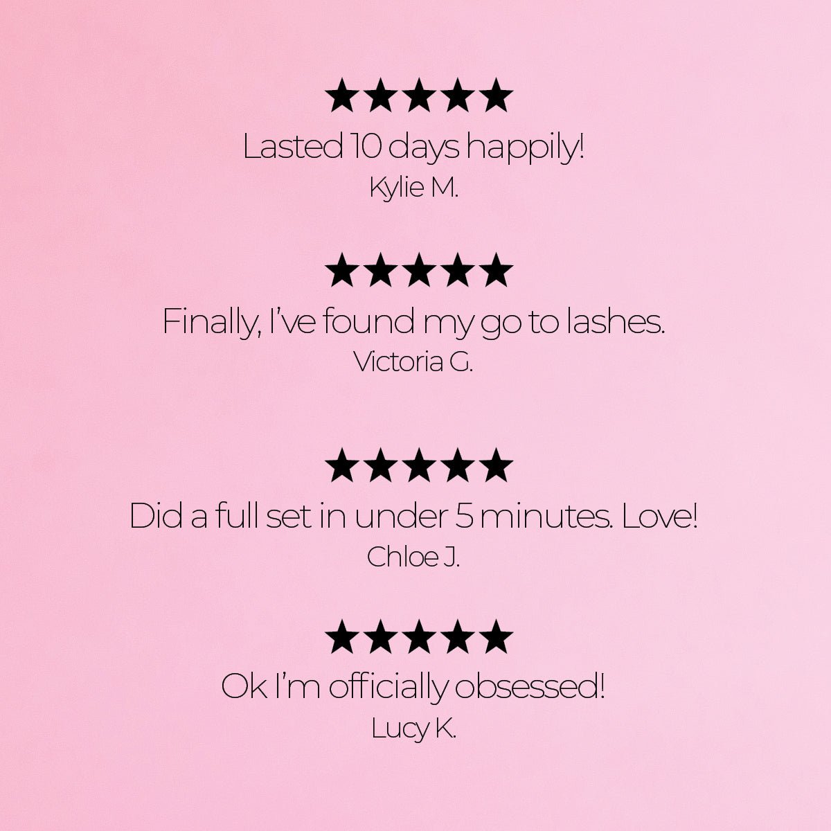 Miss Wispy Cluster Lashes - 77 Clusters Style 4 Double Wispies - LASH V