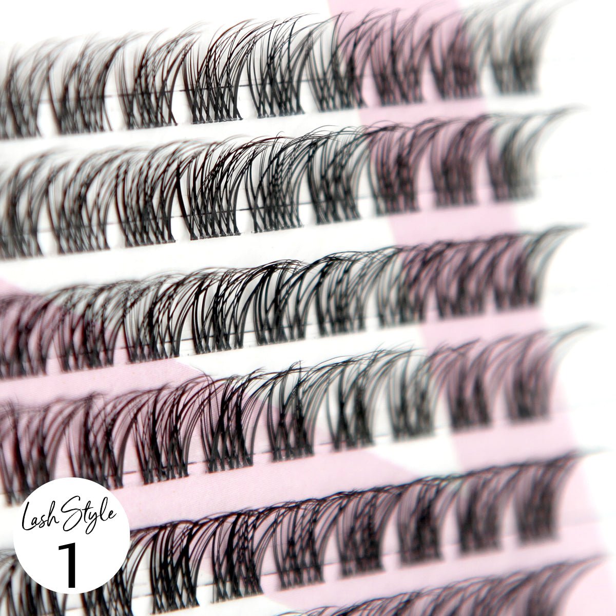 Miss Wispy Cluster Lashes - 77 Clusters . - LASH V