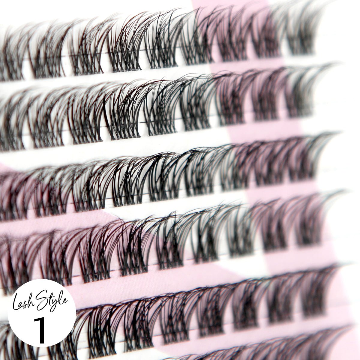 Miss Wispy Cluster Lashes - 77 Clusters - LASH V