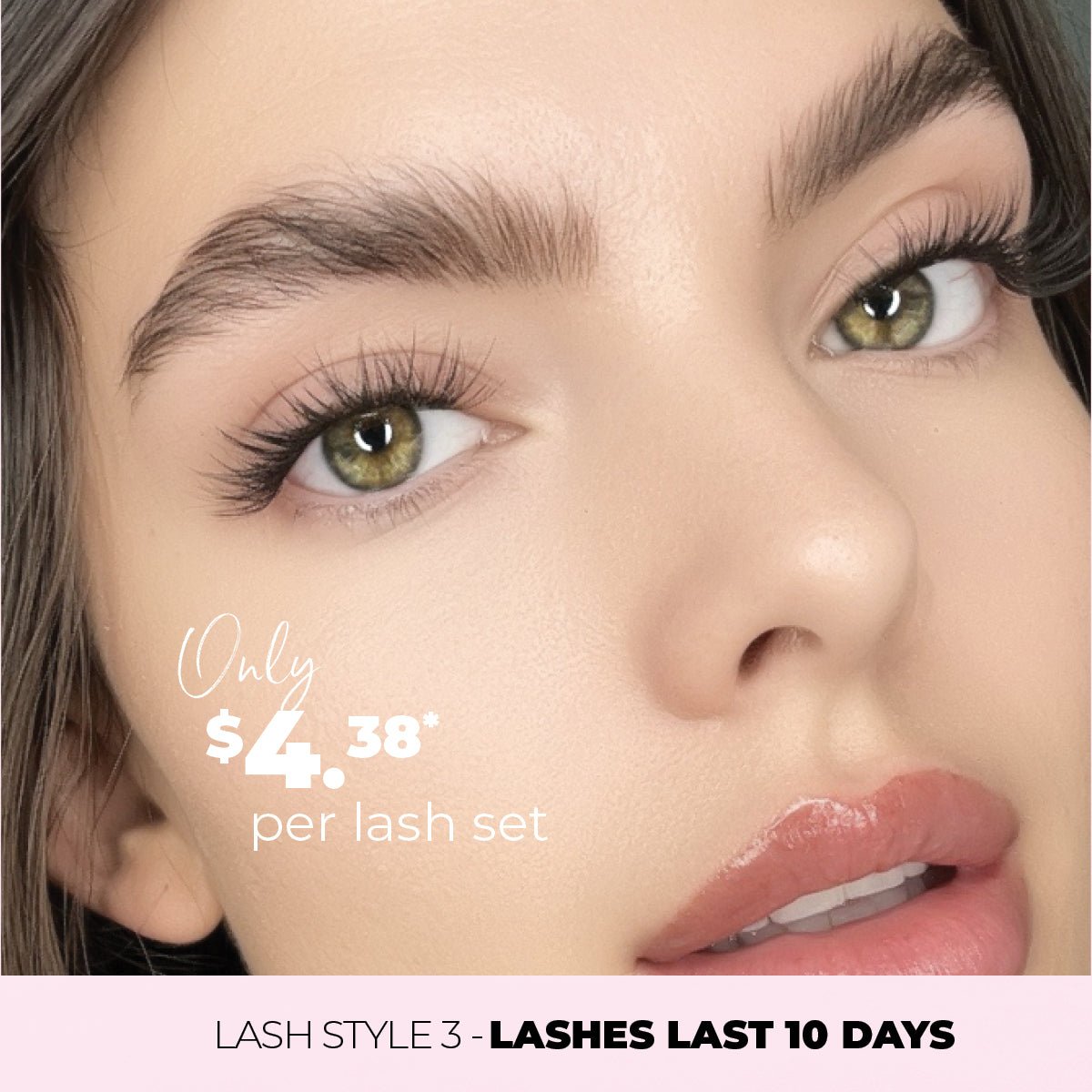 Miss Wispy Cluster Lashes - 77 Clusters . - LASH V