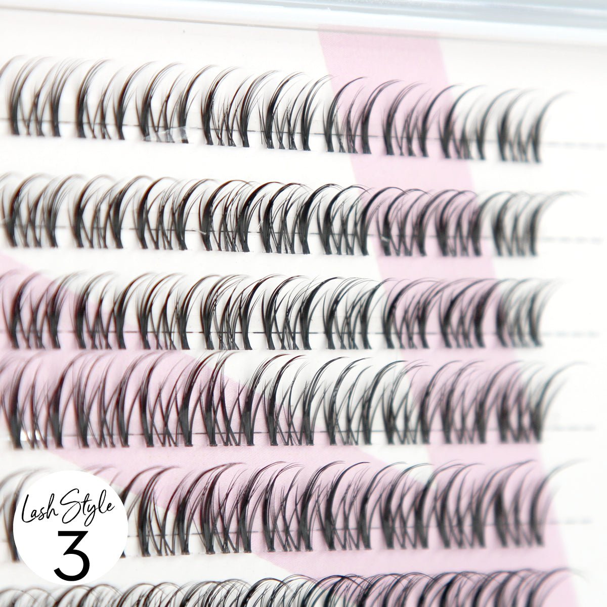 Miss Wispy Cluster Lashes - 77 Clusters . - LASH V
