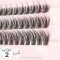 Miss Wispy Cluster Lashes - No Glue - 30 Clusters . - LASH V