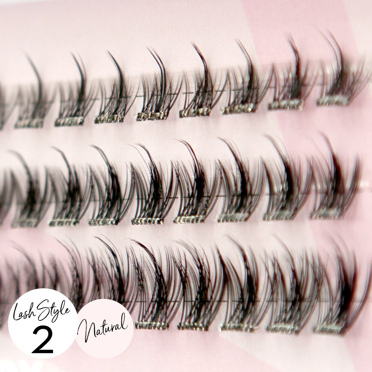 Miss Wispy Cluster Lashes - No Glue - 30 Clusters-Bundle Packs - LASH V