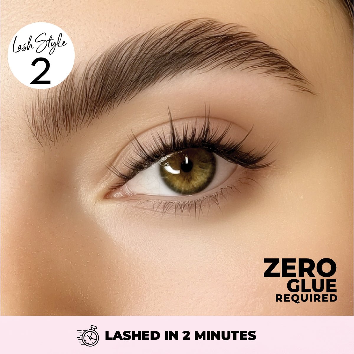 Miss Wispy Cluster Lashes - No Glue - 30 Clusters - LASH V