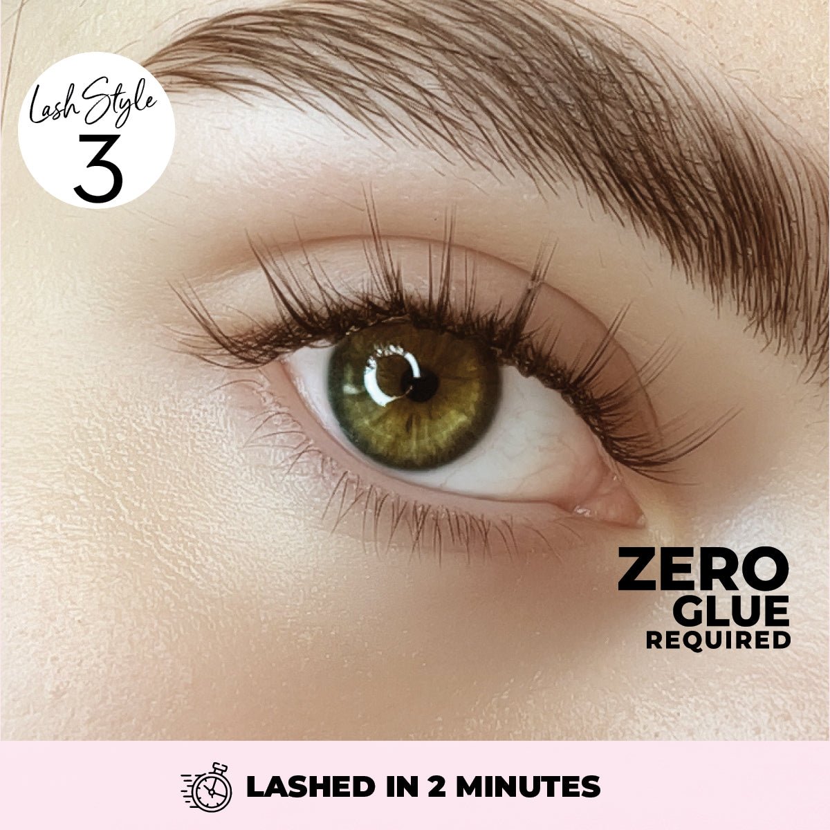 Miss Wispy Cluster Lashes - No Glue - 30 Clusters - LASH V
