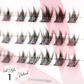 Miss Wispy Cluster Lashes - No Glue - 30 Clusters . - LASH V