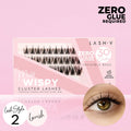 Miss Wispy Cluster Lashes - No Glue - 30 Clusters . - LASH V