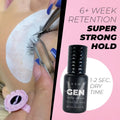 Next Gen Eyelash Adhesive - Best Lash Extensions Glue - Lash Supplies - 2 Pack - LASH V