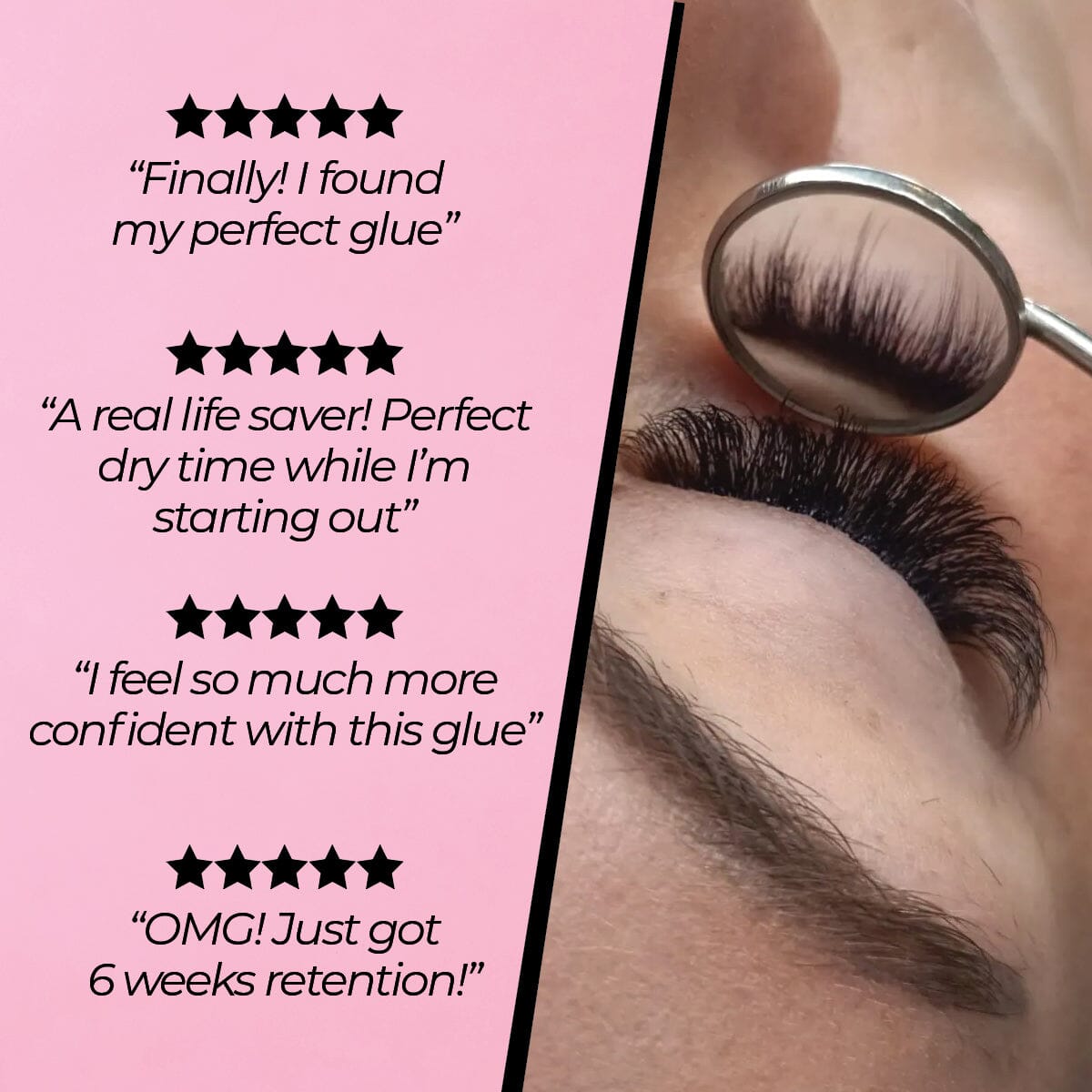 Next Gen Eyelash Adhesive - Best Lash Extensions Glue - Lash Supplies - 2 Pack - LASH V