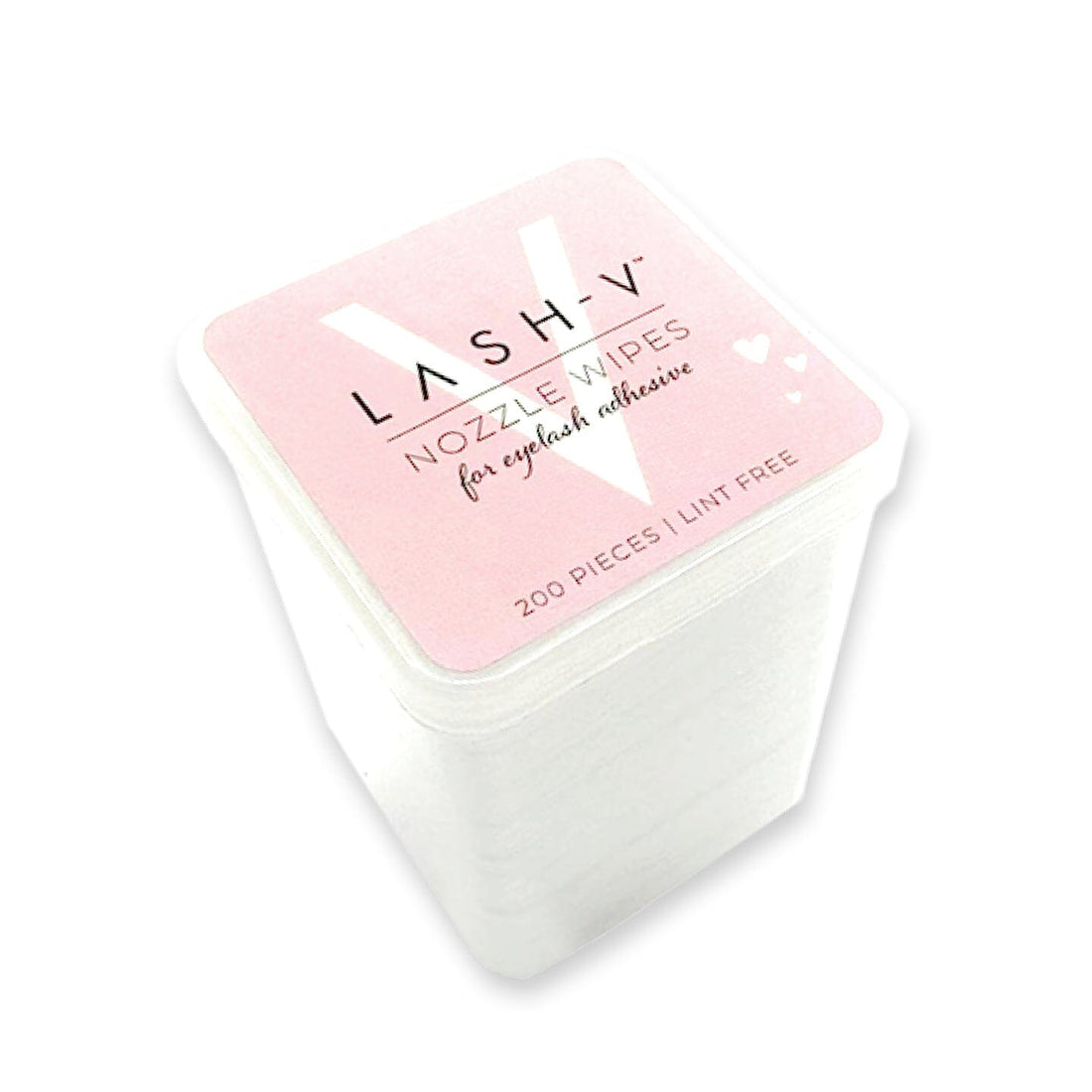 Nozzle Wipes for Eyelash Adhesive - Lint Free (200 Pieces) - LASH V