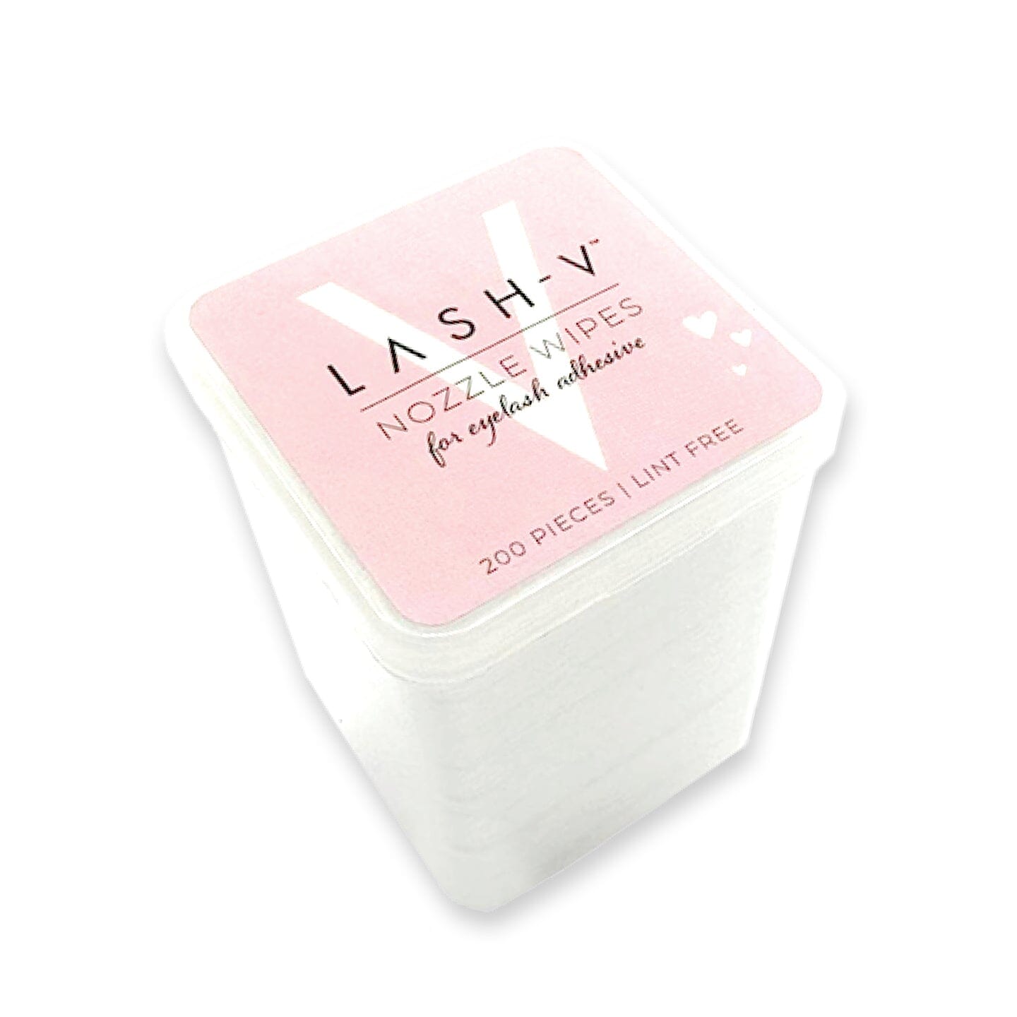 Nozzle Wipes for Eyelash Adhesive - Lint Free (200 Pieces) - LASH V