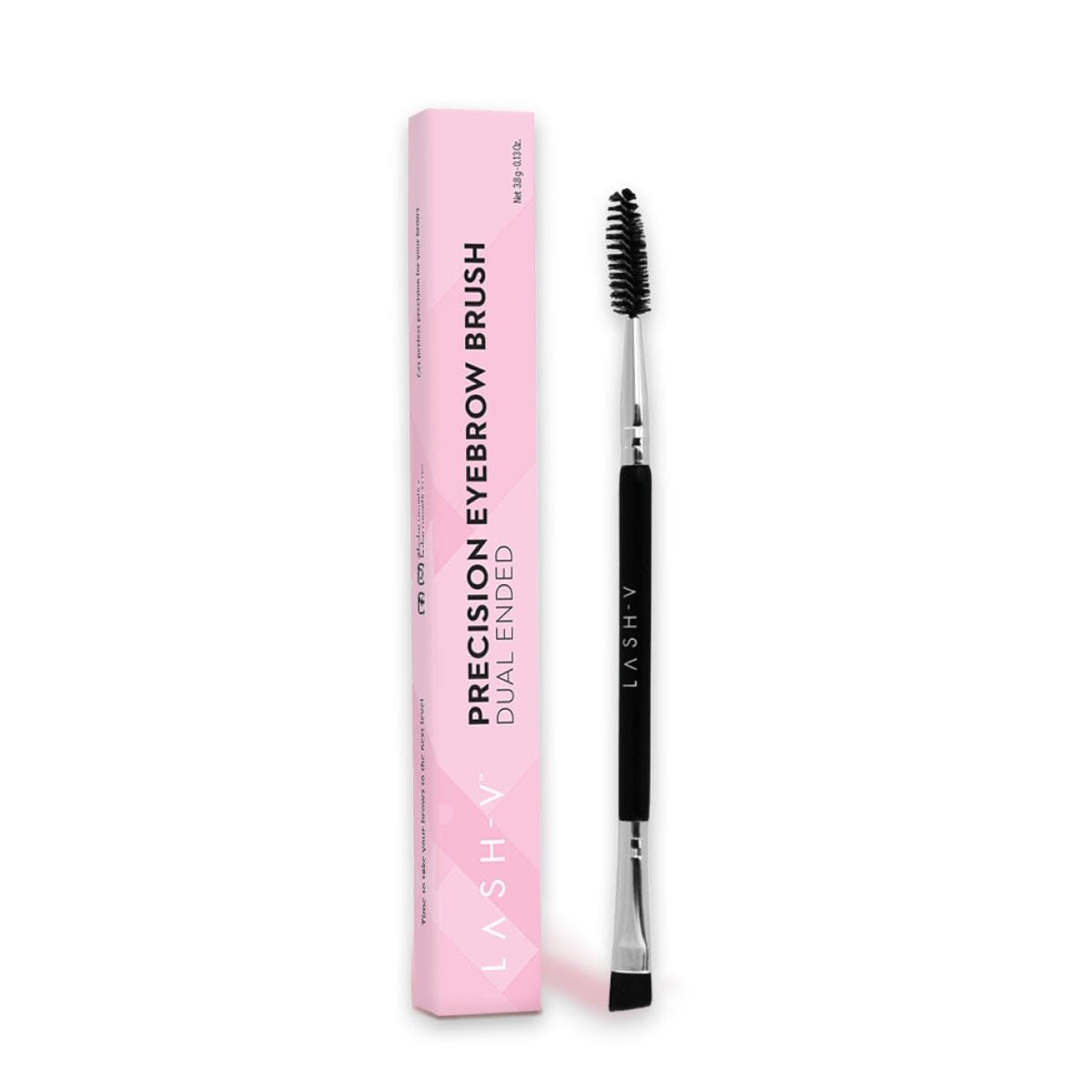 Precision Eyebrow Brush Dual Ended . - LASH V