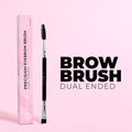 Precision Eyebrow Brush Dual Ended . - LASH V