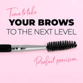 Precision Eyebrow Brush Dual Ended . - LASH V