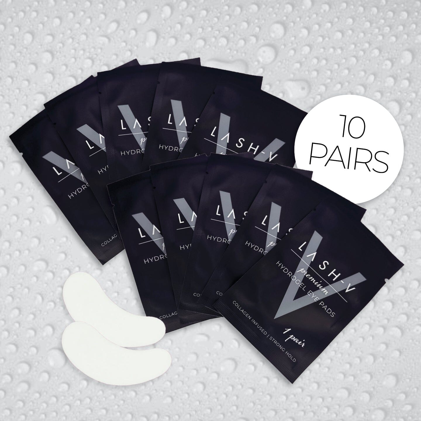 Premium Hydrogel Under Eye Pads - Eye Extensions Supplies - LASH V