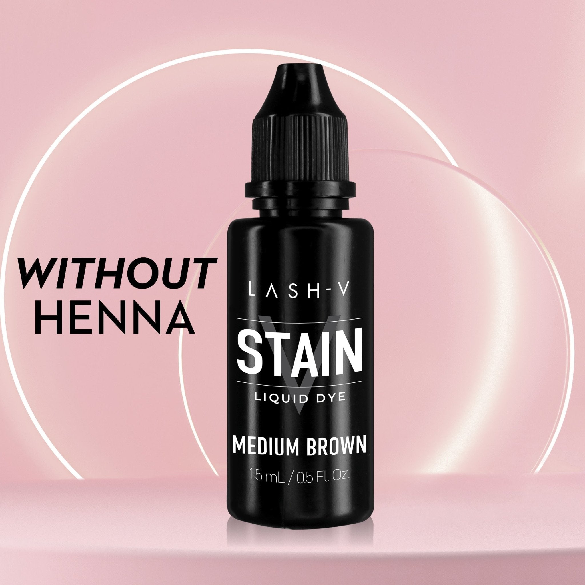 Stain Liquid Dye WITHOUT Henna 15ml - LASH V