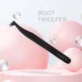 Titanium Eyelash Tweezers - Boot #5 - LASH V