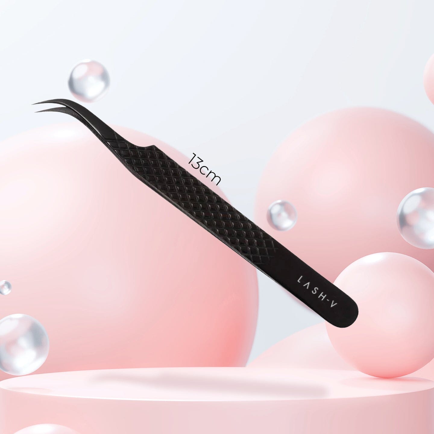 Titanium Eyelash Tweezers - Crane #1 - LASH V