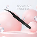 Titanium Eyelash Tweezers - Isolation #2 - LASH V