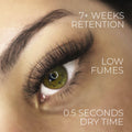 Adhesive Glue - Triple Threat - Best Eyelash Extensions Glue - Lash Supplies - 2 pack - LASH V